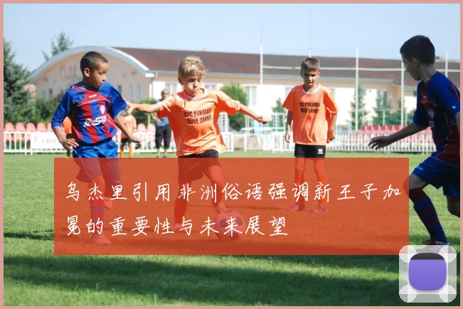 乌杰里引用非洲俗语强调新王子加冕的重要性与未来展望